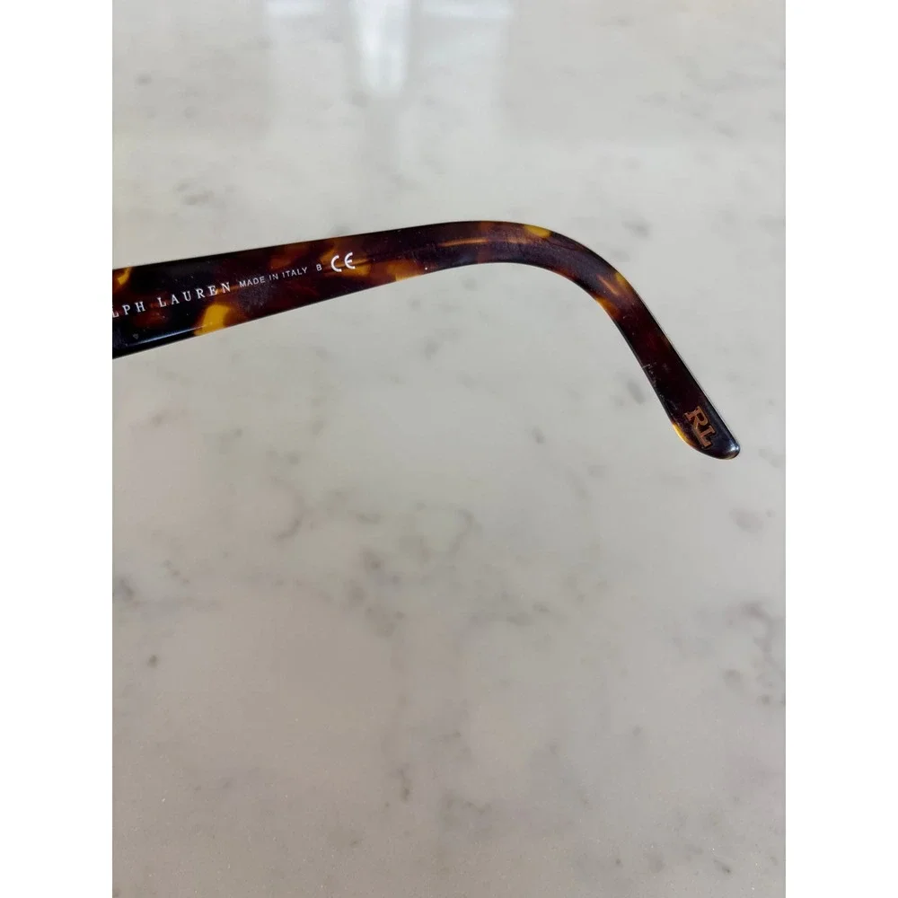 Ralph Lauren Tortoise Shell Eyeglasses Frames Italy 52-15-135